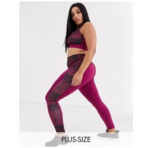 ASOS/ Wolf & Whistle Curve Workout/Gym Set